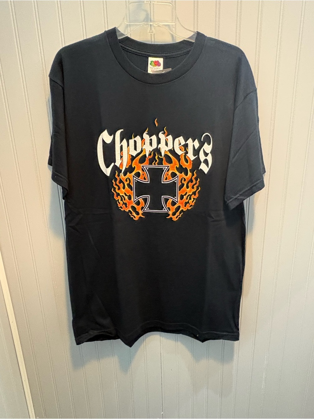 Vintage Choppers NWT Flame Graphic Short Sleeve Tee L